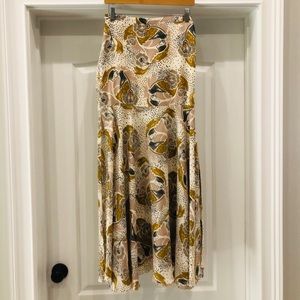 Free people maxi skirt